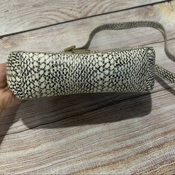 Rare India Hicks The Lady P Bag Snakeskin Purse - Picture 4 of 16